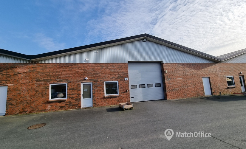 1000 m² Warehouse storage for rent in Viborg, Klokkestøbervej 9 (8800) - 0 | MatchOffice