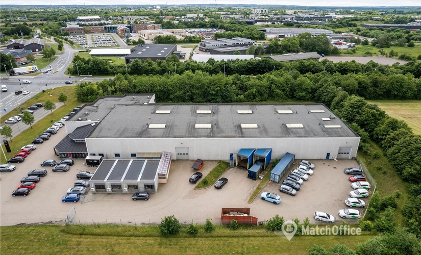 3565 m² Warehouse storage up for rent in Kolding, Korsvej 1 (6000) - 0 | MatchOffice.com