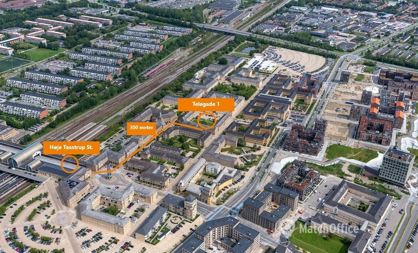 Kontor til leje på Telegade 1, 2630 Taastrup - 607 m² | Foto 1 - Lokalebasen.dk