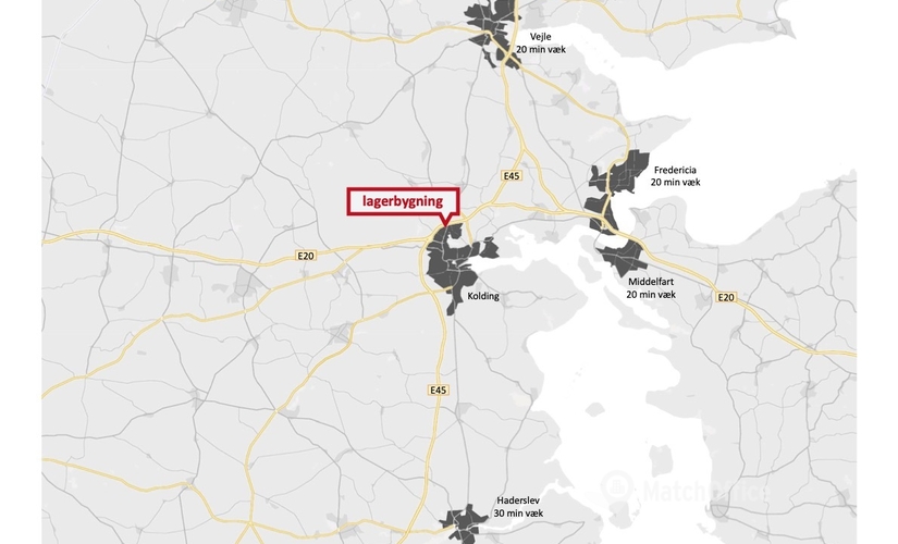 545 m² Workshop space rental in Kolding, Vejlevej 357 Lokale C (6000) - 11 | MatchOffice