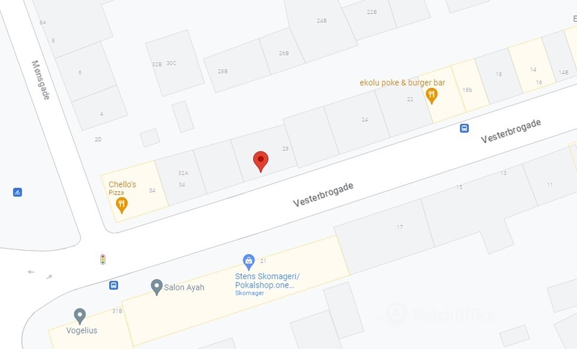 Parking Vesterbrogade 30 8000 Aarhus C