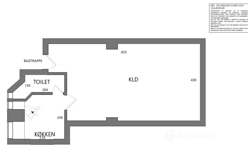 159 m² Commercial shop for rent in Frederiksberg, Smallegade 34 (2000) - 1 | MatchOffice.com