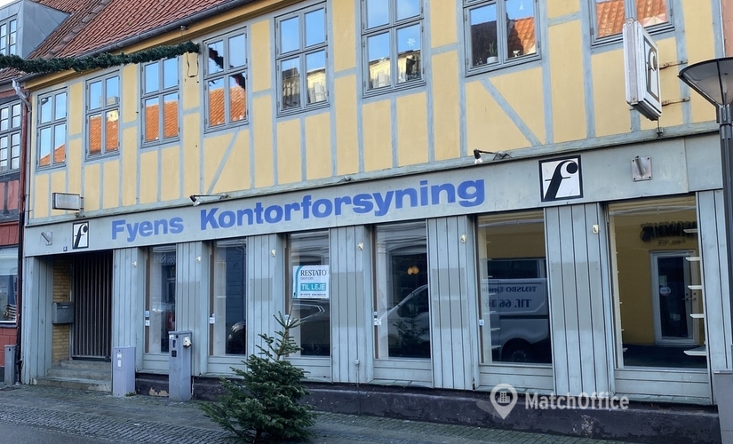 Butik til leje på Mellemgade 16, 5800 Nyborg - 230 m² | Foto 1 - Lokalebasen