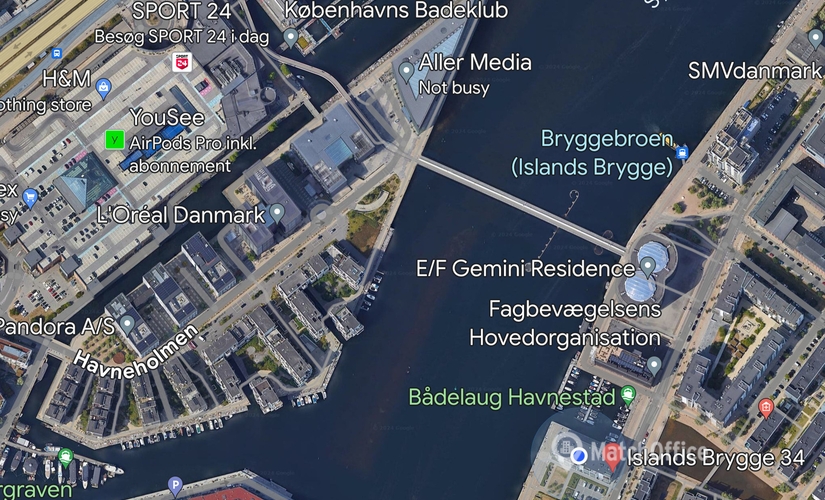 Parkering Islands Brygge 34 2300 København S
