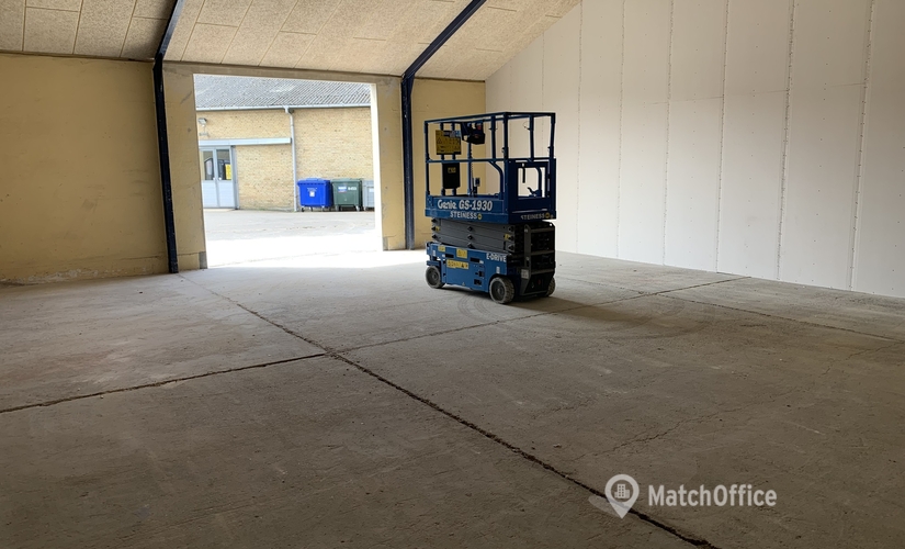 107 m² Warehouse storage for rent in Ringsted, Rugvænget 3 (4100) - 2 | MatchOffice.com