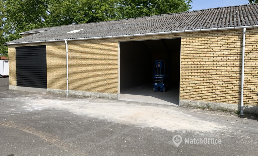 107 m² Warehouse space up for rent in Ringsted, Rugvænget 3 (4100) - 0 | MatchOffice.com