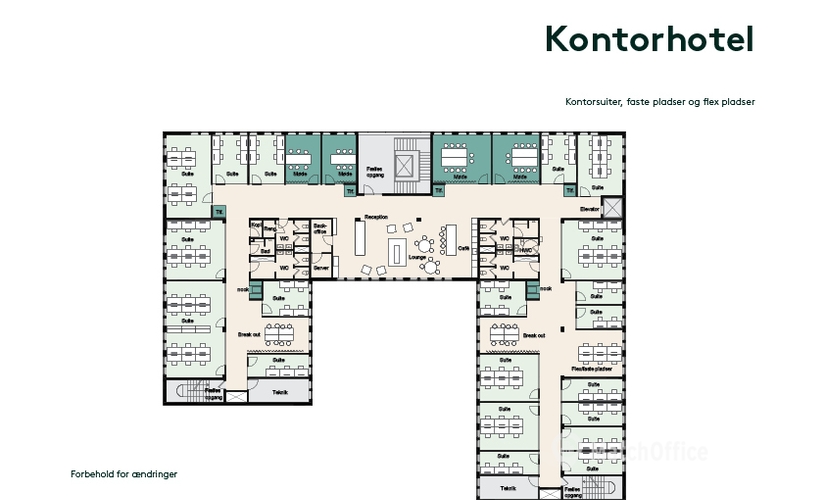 10 m² Business space in Soborg, Gladsaxevej 382 (2860) - 100 | MatchOffice