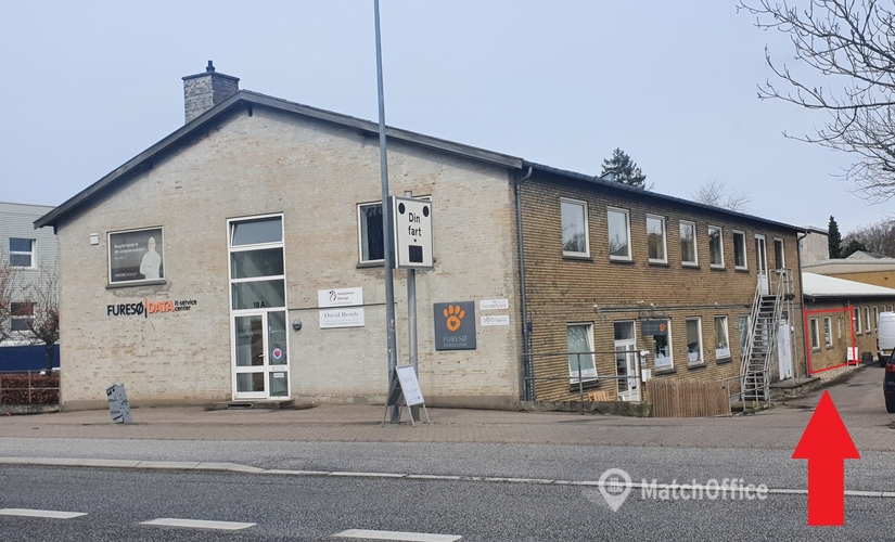 Kontor til leje på Kirke Værløsevej 18b, 3500 Værløse - 155 m² | Foto 0 - Lokalebasen.dk