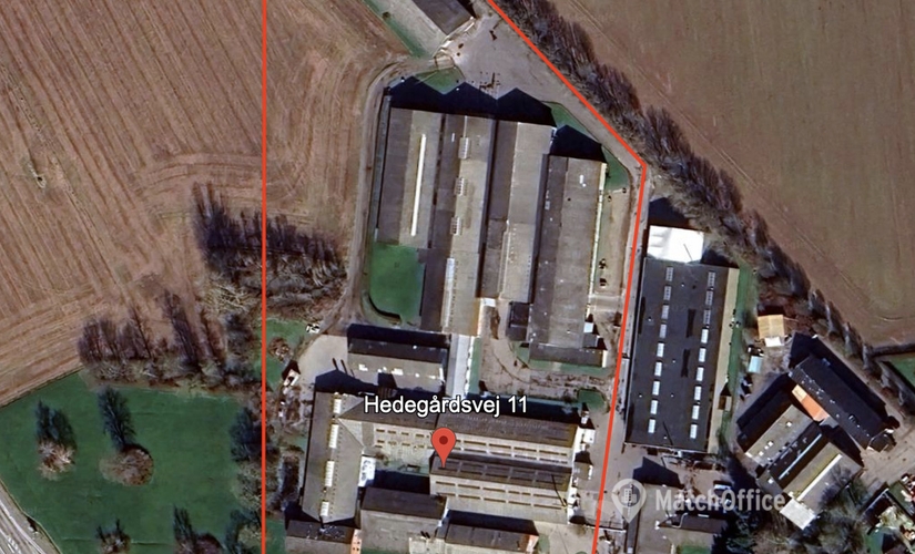 12000 m² Office warehouse for rent in Odder, Hedegårdsvej 11 (8300) - 0 | MatchOffice.com