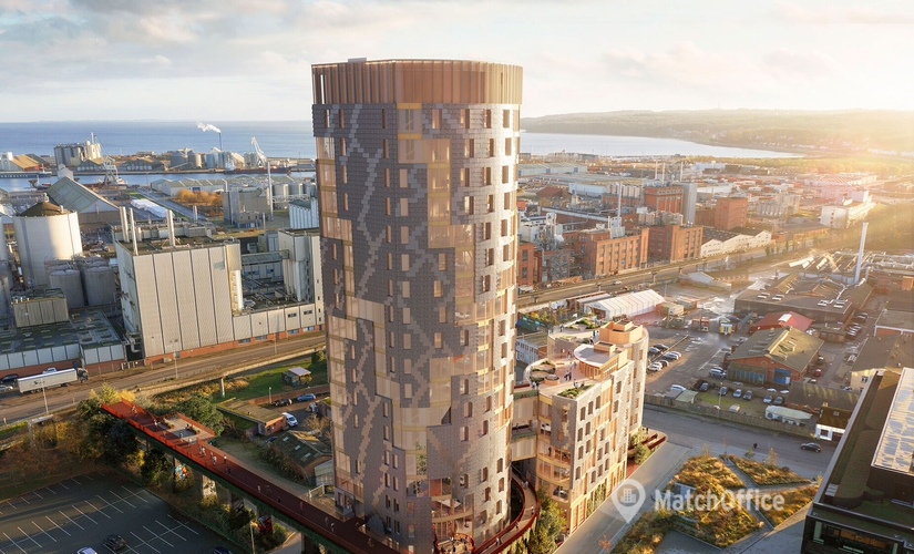 Kontorhotel på Kalkværksvej 1, 8000 Aarhus C - 250 m² | Foto 0 - Lokalebasen