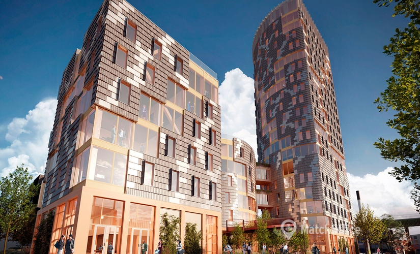 Kontorhotel på Kalkværksvej 1, 8000 Aarhus C - 250 m² | Foto 1 - Lokalebasen