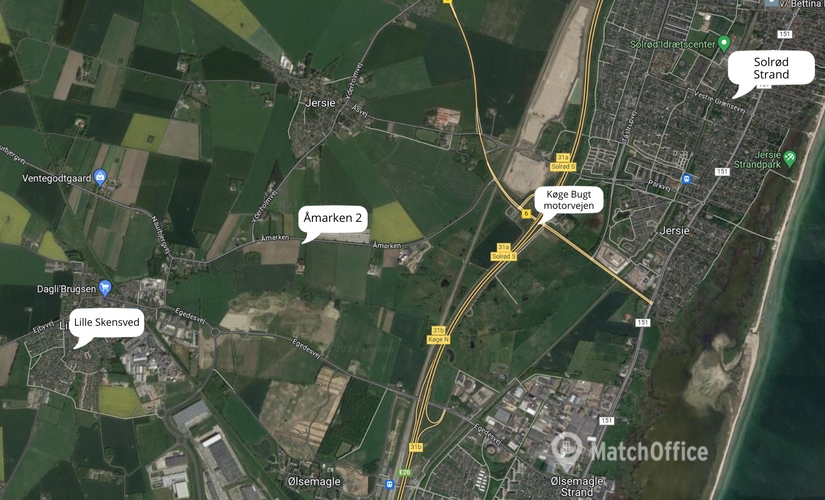 Kontor til leje på Åmarken 2, 4623 Solrød - 33 m² | Foto 2 - Lokalebasen.dk