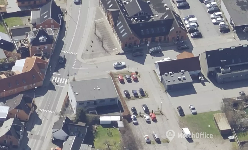 Kontor til leje på Byvej 1A, 8543 Hornslet - 185 m² | Foto 1 - Lokalebasen