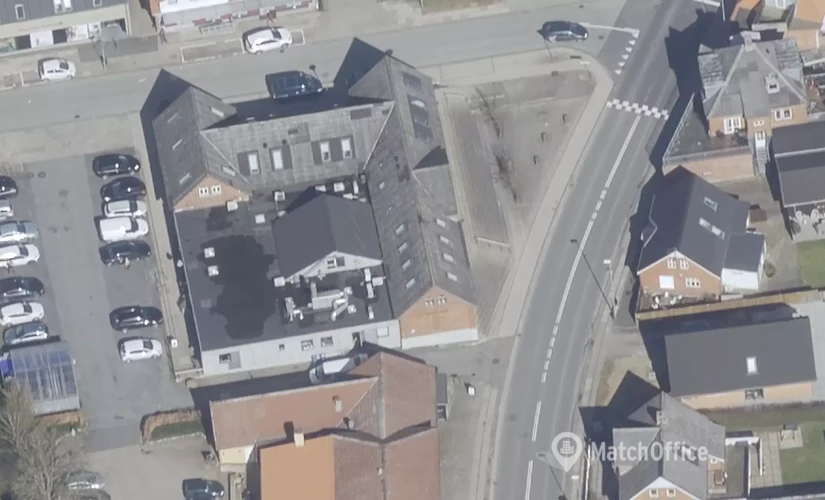 Kontor til leje på Byvej 1A, 8543 Hornslet - 185 m² | Foto 0 - Lokalebasen.dk