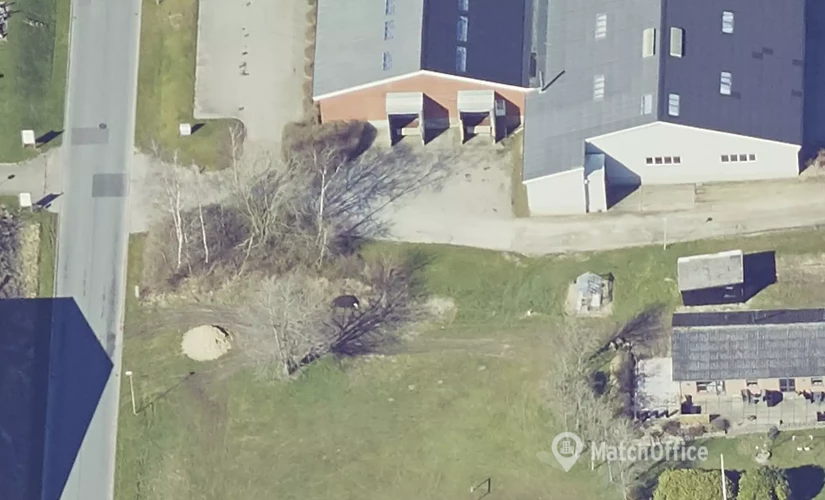 1309 m² Commercial warehouse rental in Them, Knudlundvej 5G (8653) - 0 | MatchOffice