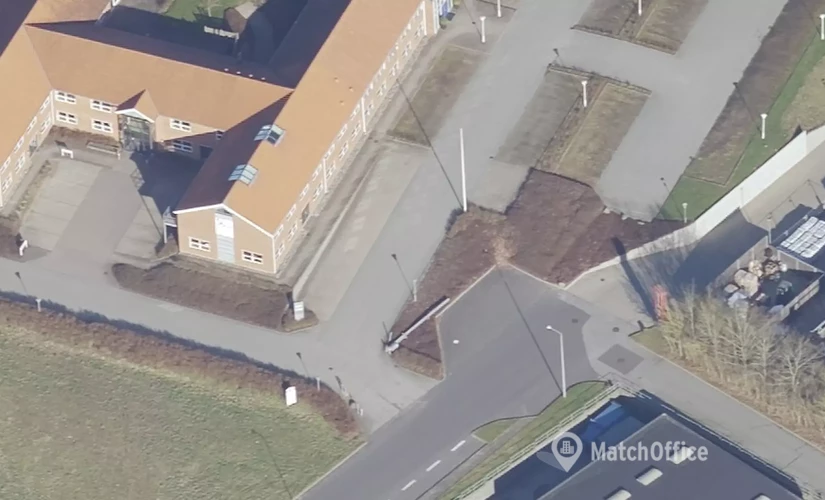 Kontor til leje på Samsøvej 33, 8382 Hinnerup - 1291 m² | Foto 0 - Lokalebasen