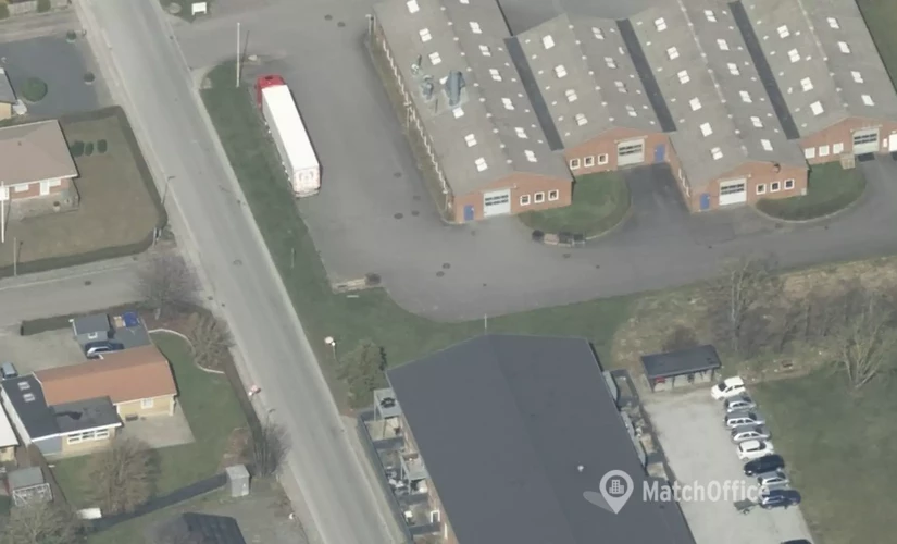 576 m² Commercial warehouse rental in Losning, Gl Præstegårdsvej 8D (8723) - 0 | MatchOffice.com