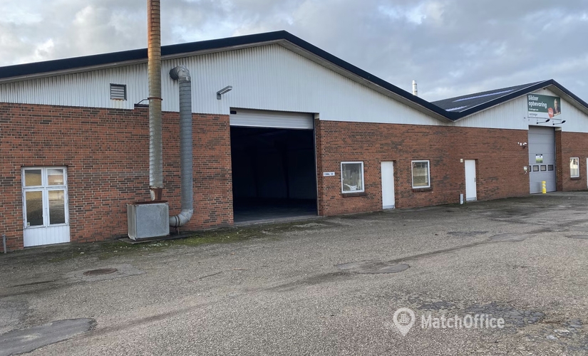 500 m² Warehouse storage up for rent in Viborg, Klokkestøbervej 9 (8800) - 2 | MatchOffice.com