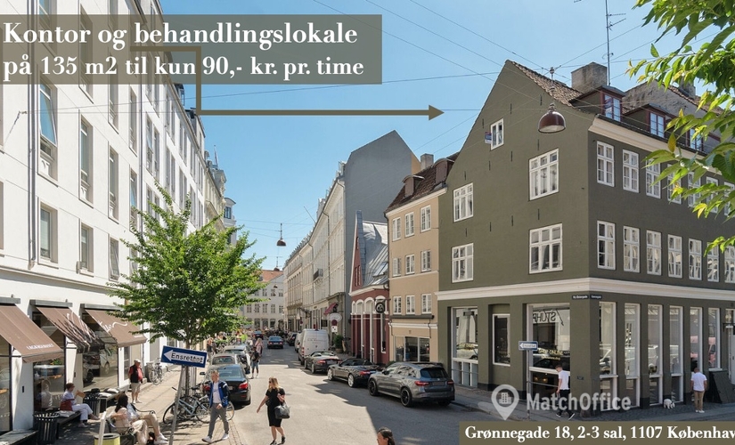 Kontor til leje på Grønnegade 18, 1107 København K - 130 m² | Foto 0 - Lokalebasen