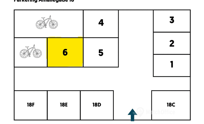 Parking Amaliegade 18 8000 Aarhus C