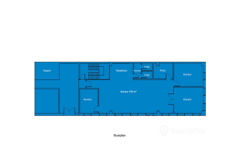 Kontor til leje på Oliefabriksvej 57, 2770 Kastrup - 178 m² | Foto 4 - Lokalebasen.dk