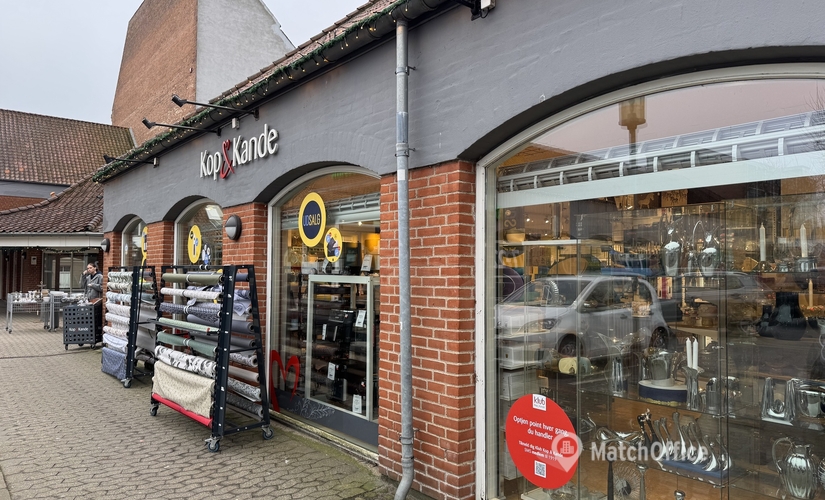 Butik til leje på Vendersgade 1, 7000 Fredericia - 245 m² | Foto 0 - Lokalebasen
