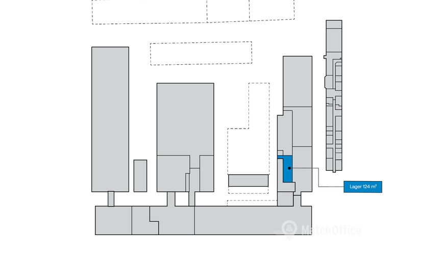 124 m² Warehouse storage for rent in Glostrup, Farverland 3 (2600) - 2 | MatchOffice.com