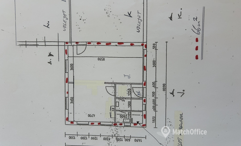 Kontor til leje på Teglvænget 109J, 7400 Herning - 66 m² | Foto 0 - Lokalebasen