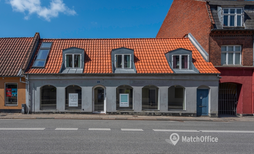 121 m² Shop for rent in Roskilde, Ringstedgade 26 (4000) - 1 | MatchOffice.com