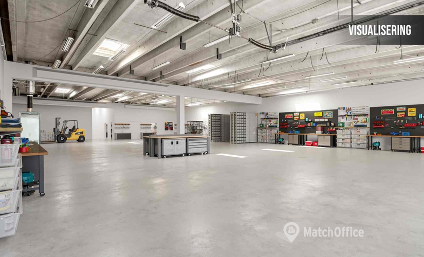 1045 m² Warehouse storage up for rent in Taastrup, Kuldyssen 15 (2630) - 0 | MatchOffice.com