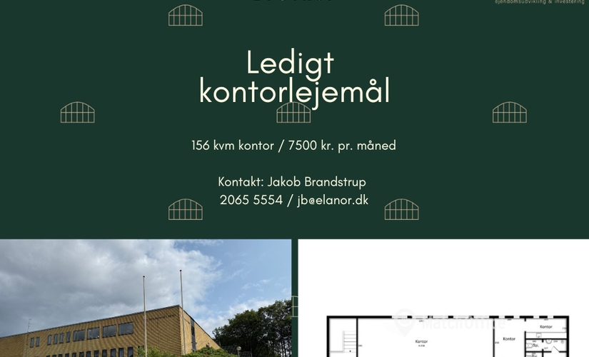 Kontor til leje på Møgelgårdsvej 4, 8520 Lystrup - 156 m² | Foto 2 - Lokalebasen.dk