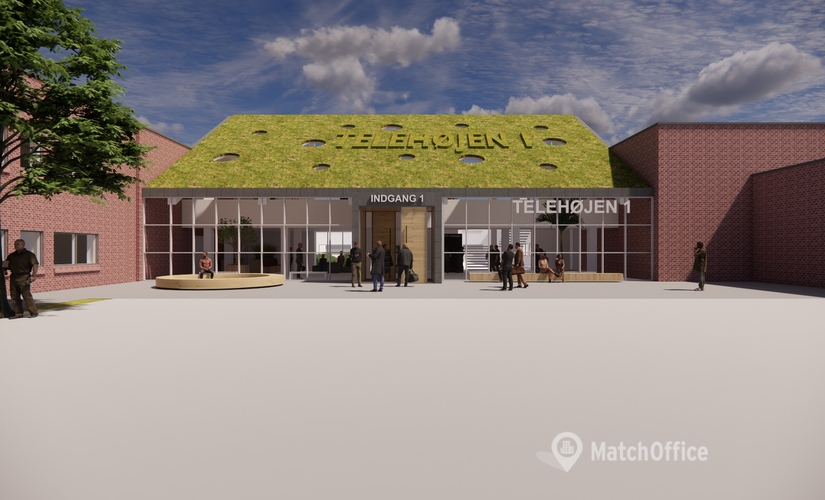 10000 m² Office warehouse for rent in Odense SO, Telehøjen 1 (5220) - 2 | MatchOffice.com