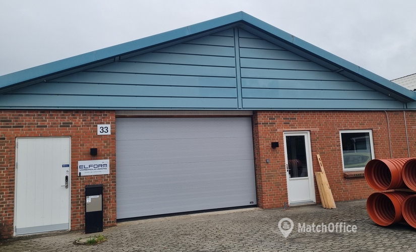 298 m² Commercial warehouse rental in Viborg, Klokkestøbervej 33 (8800) - 0 | MatchOffice