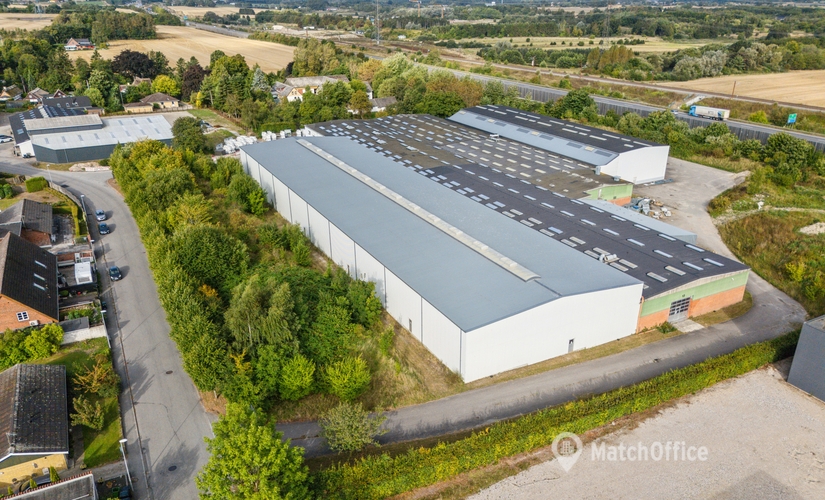 3500 m² Commercial warehouse rental in Bjaeverskov, Industrivej 3A (4632) - 0 | MatchOffice.com