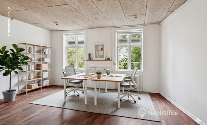 Kontor til leje på Værnedamsvej 7 A, 1819 Frederiksberg C - 180 m² | Foto 1 - Lokalebasen