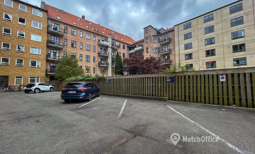 Parkering Falkonervænget 1952 Frederiksberg C