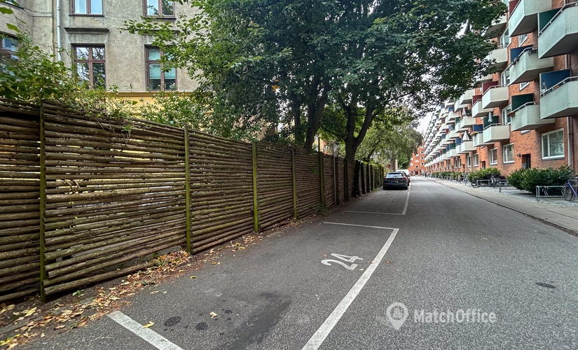 Parkering Falkonervænget 1952 Frederiksberg C