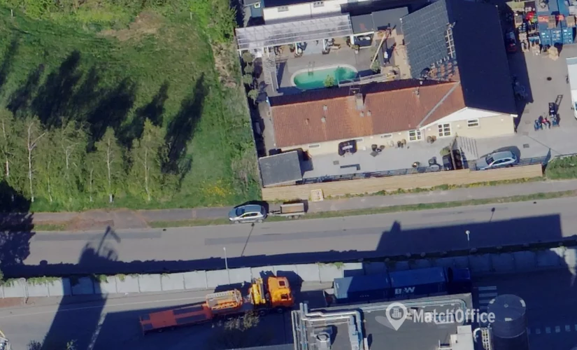 296 m² Warehouse storage rental in Horsholm, Kærvej 2 (2970) - 0 | MatchOffice.com