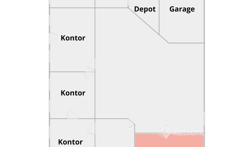 Kontor til leje på Livøvej 25 B, 8800 Viborg - 210 m² | Foto 3 - Lokalebasen