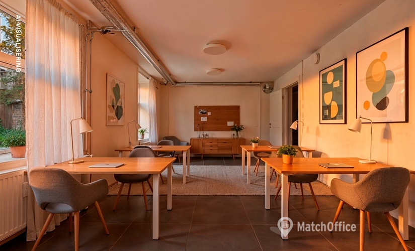 Kontor til leje på Nordre Fasanvej 271A, 2200 København N - 123 m² | Foto 0 - Lokalebasen.dk