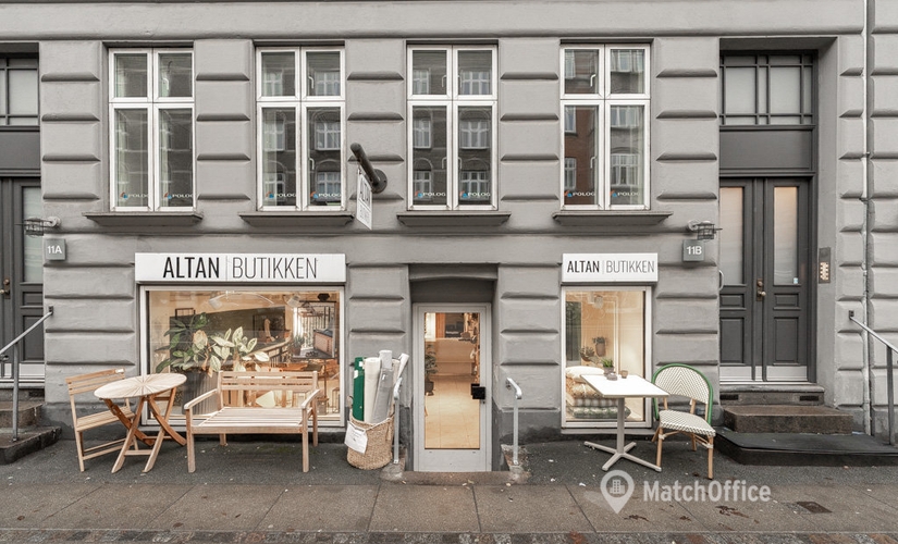 Butik Godthåbsvej 11A, kld.. th. 2000 Frederiksberg