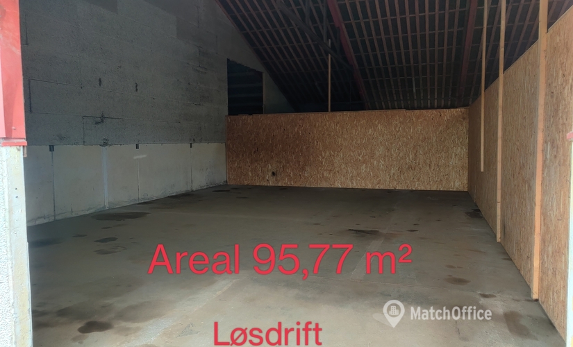 100 m² Warehouse storage rental in Slagelse, Kirkerupvej 33 (4200) - 2 | MatchOffice.com