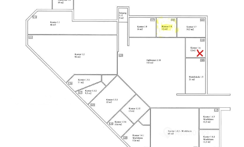 Kontor til leje på Industrivej 1, 7120 Vejle Øst - 24 m² | Foto 3 - Lokalebasen.dk