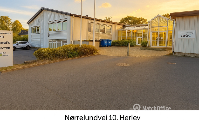 Kontor til leje på Nørrelundvej 10, 2730 Herlev - 460 m² | Foto 0 - Lokalebasen.dk