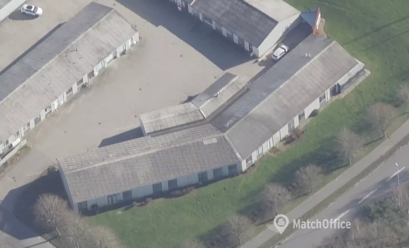 159 m² Commercial warehouse up for rent in Hadsten, Bavne Alle 2B (8370) - 1 | MatchOffice