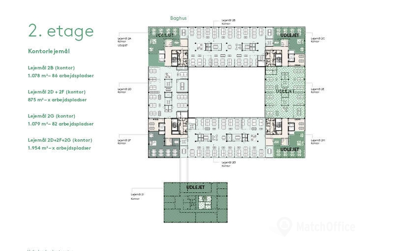 Kontor til leje på Titangade 9-13, 2200 København N - 875 m² | Foto 5 - Lokalebasen.dk
