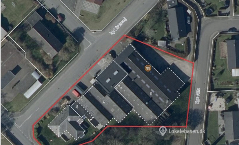 Kontor til leje på Ny Kirkevej 2, 8723 Løsning - 1900 m² | Foto 2 - Lokalebasen