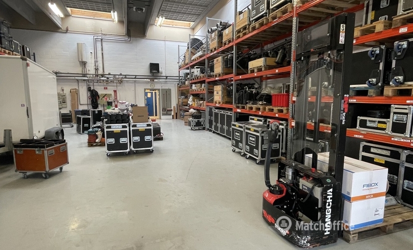280 m² Warehouse storage up for rent in Ishoj, Baldershøj 24C (2635) - 1 | MatchOffice