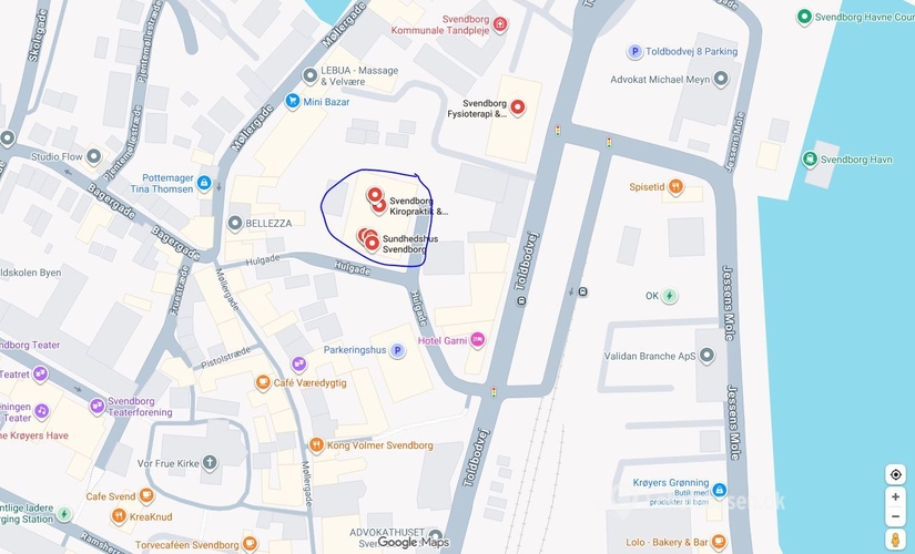 Parkering Hulgade 5700 Svendborg