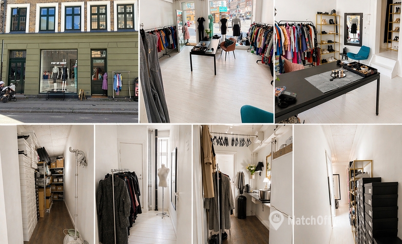 45 m² Commercial shop for rent in Copenhagen V, Oehlenschlægersgade 52 (1663) - 1 | MatchOffice.com